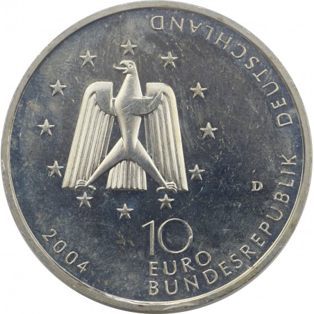 ALLEMAGNE 10 Euros 2004 -Station spatiale internationale ISS