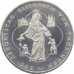 ALLEMAGNE 800ème Anniversaire de la naissance d'Élisabeth...