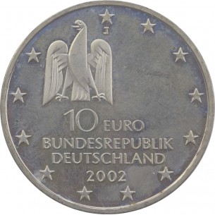 ALLEMAGNE- 10 Euros Documenta Kassel 2002 2