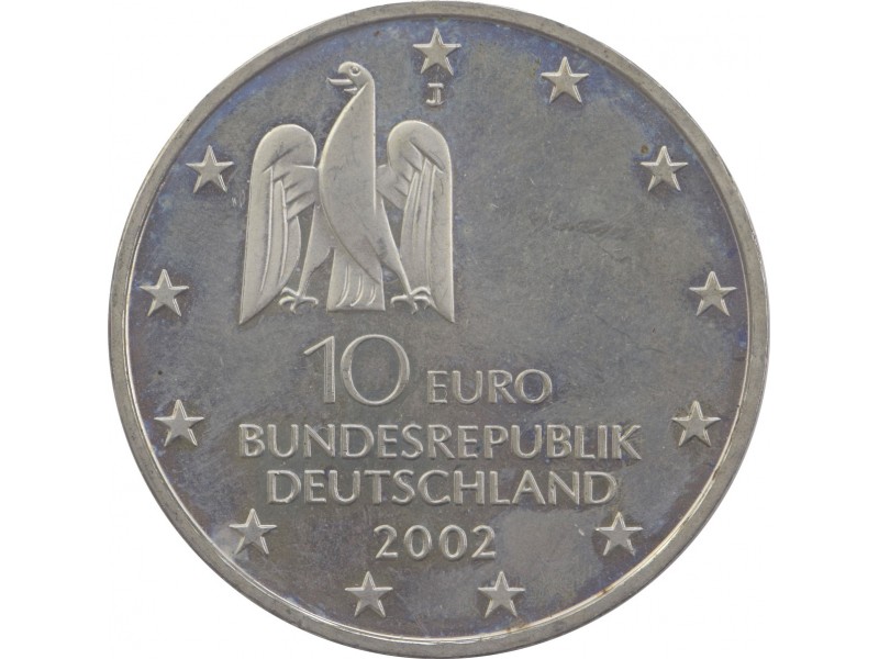 ALLEMAGNE- 10 Euros Documenta Kassel 2002
