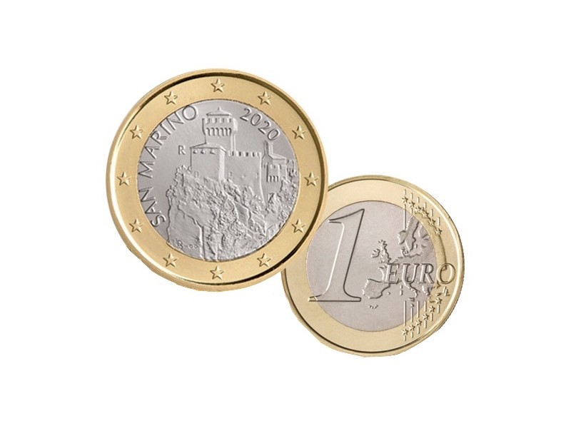 1 Euro SAINT-MARIN 2021 -  " La Cesta "
