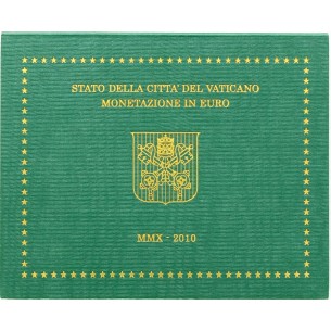 BU VATICAN Série 8 Pièces 2010, Benoit XVI