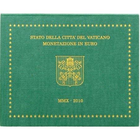 BU VATICAN, Série 8 Pièces 2010, Benoit XVI