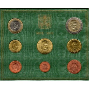 BU VATICAN Série 8 Pièces 2010, Benoit XVI 2