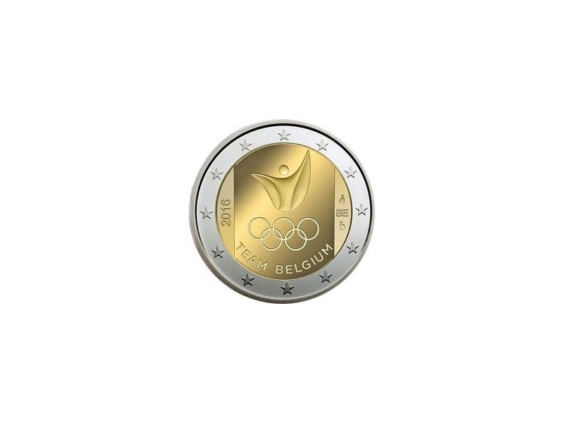 2 Euros commémorative Belgique 2016-horizondescollectionneurs.com