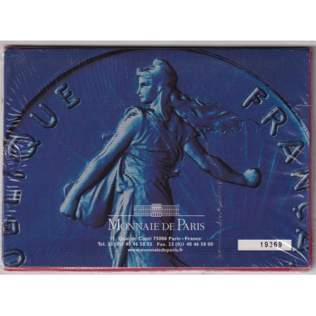 BU FRANCE 2000 -Monnaies courantes Françaises Brillant Universel