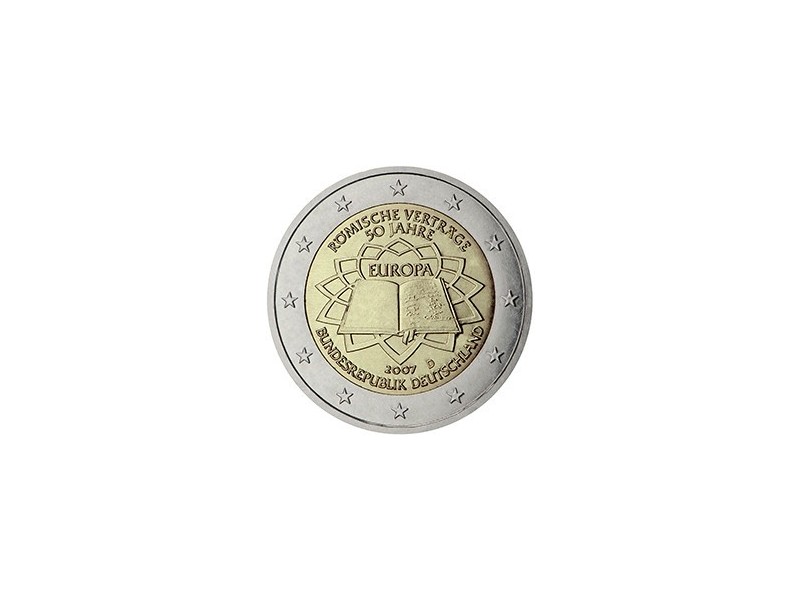 2 euro Commémorative Allemagne 2007- Traité de Rome