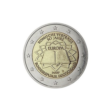 2 euro Commémorative Allemagne 2007- Traité de Rome