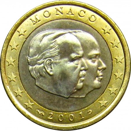 1 Euro MONACO 2001 Portrait Rainier