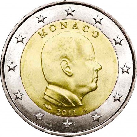 2 Euro MONACO 2007 Portrait du prince Albert II