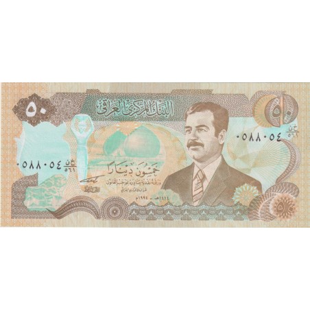 50 Dinars IRAK 1994