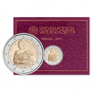 2 Euros Vatican 2021- CARAVAGE
