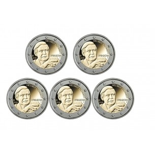 2 Euro Allemagne 2018- Helmut Schmidt. 5 ATELIERS ADFGJ
