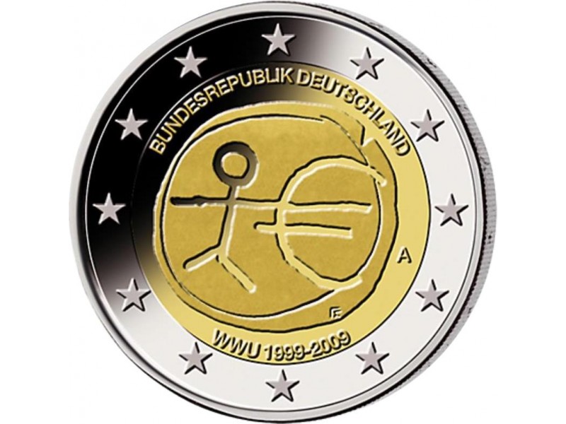 2 Euros Allemagne 2009 -UEM J