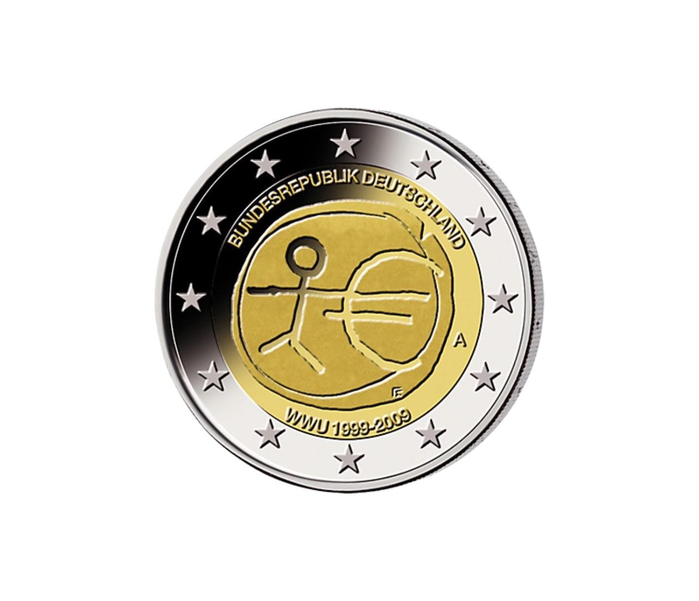 2 Euro Comm morative Allemagne 2009 UEM D 2009 2023 2-euro-comm-morative-allemagne-2009-uem-d-2009-2023