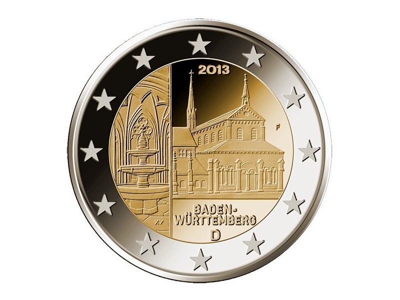 2 Euros com Allemagne 2013- Bade-Wurtemberg-horizondescollectionneurs.com