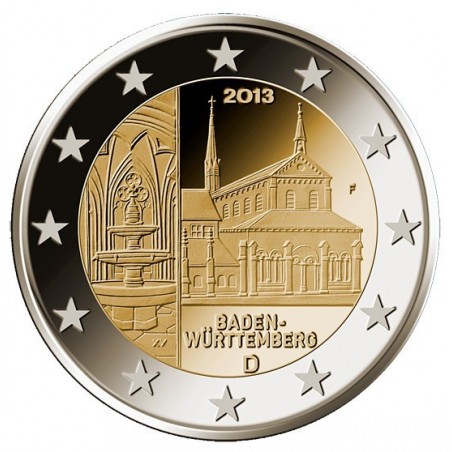 2 Euros com Allemagne 2013- Bade-Wurtemberg-horizondescollectionneurs.com