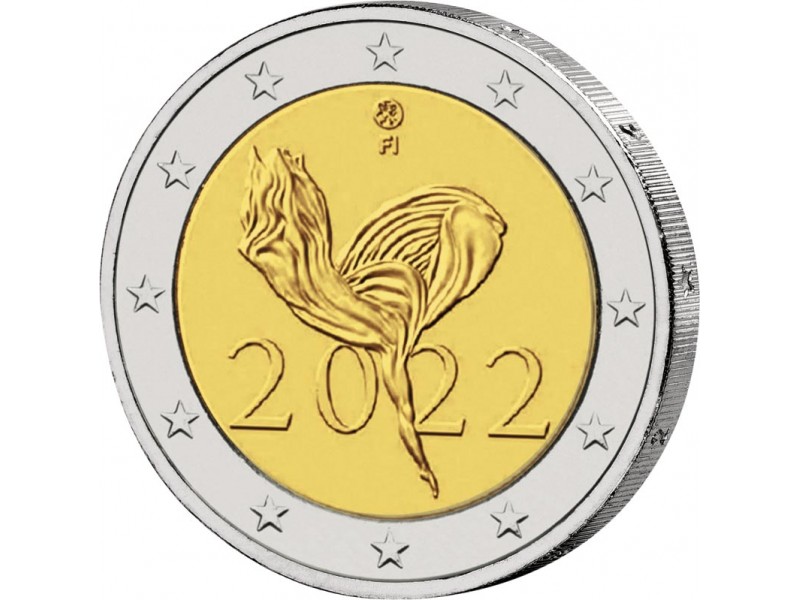 2 Euros FINLANDE 2022 Ballet Finlandais