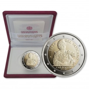 2 Euros VATICAN 2021 BE- Caravage