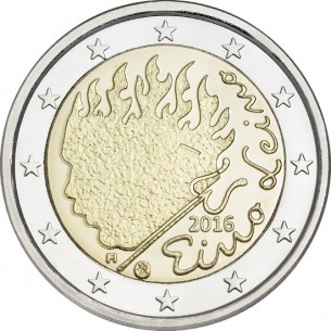 FINLANDE pièce 2 Euro commemorative 2016 -horizondescollectionneurs.com