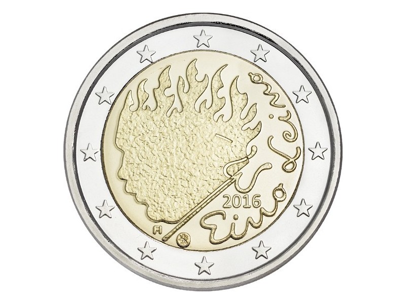 FINLANDE pièce 2 Euro commemorative 2016 -horizondescollectionneurs.com