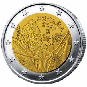 2 Euros ESPAGNE 2022 - Parc national de Garajonay