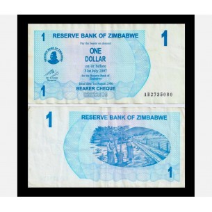 1 Dollar ZIMBABWE 2006 P.37