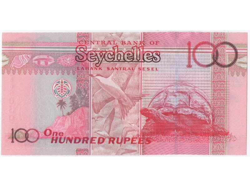 100 Rupees Seychelles (1998) -P.43
