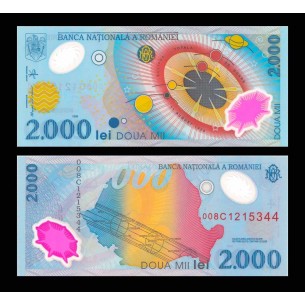 2000 Lei ROUMANIE 1999 P.111a