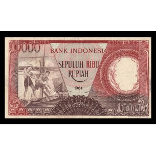 10000 Rupiah INDONESIE 1964 2
