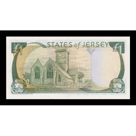 1 Pound JERSEY 1989 P.15a