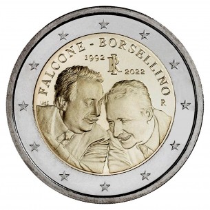 2 Euros ITALIE 2022, Falcone-Borsellino