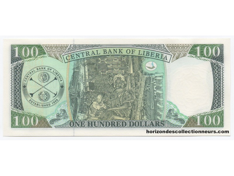100 Dollars LIBERIA 2011 P.30f NEUF / UNC