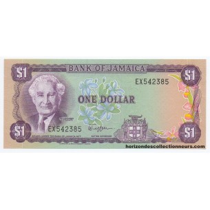 1 Dollars JAMAIQUE 1989 P.68Ac NEUF/UNC