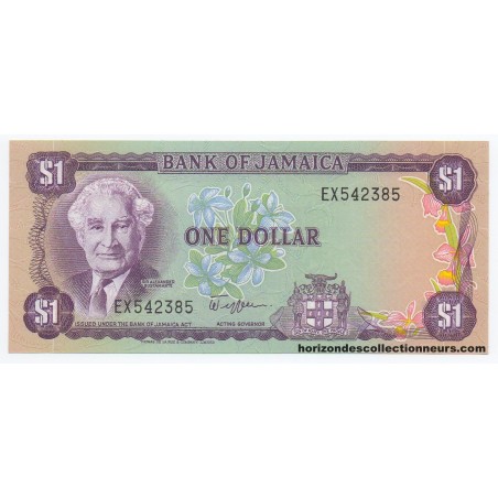 1 Dollars JAMAIQUE 1989 P.68Ac NEUF/UNC