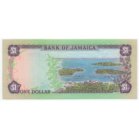 1 Dollars JAMAIQUE 1989 P.68Ac NEUF/UNC