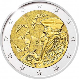 2 Euros BELGIQUE 2022- ERASMUS 2