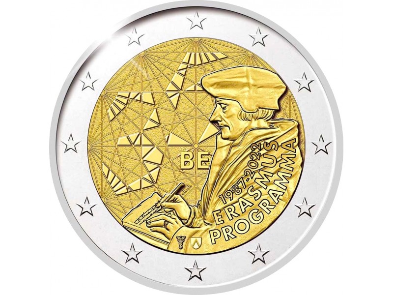 2 Euros BELGIQUE 2022- ERASMUS