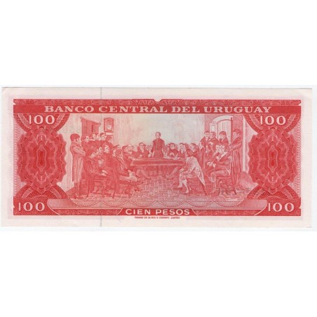 100 Pesos URUGUAY P.47 BILLET/NOTE NEUF/UNC