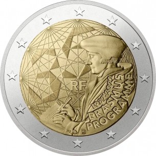 2 Euros FRANCE 2022- Erasmus