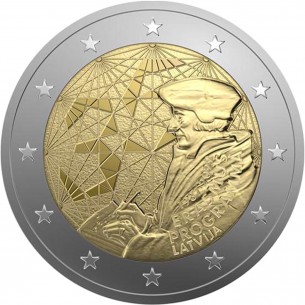 2 Euros LETTONIE 2022- ERASMUS