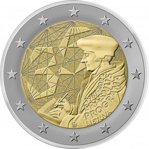 2 Euros LITUANIE 2022- ERASMUS