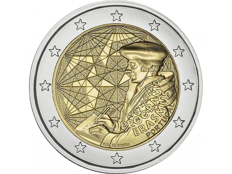 2 Euros PORTUGAL 2022- ERASMUS