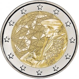 2 Euros ESTONIE 2022, ERASMUS