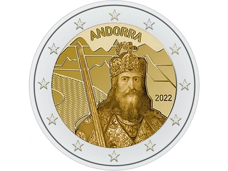 2 Euros ANDORRE 2022- La Légende de...