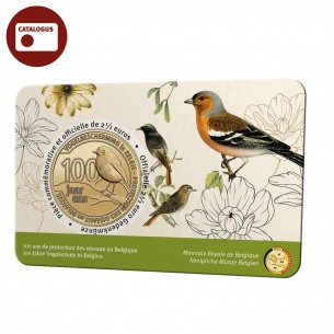 2,50 Euros BELGIQUE 2022 100 ANS DE PROTECTION DES OISEAUX