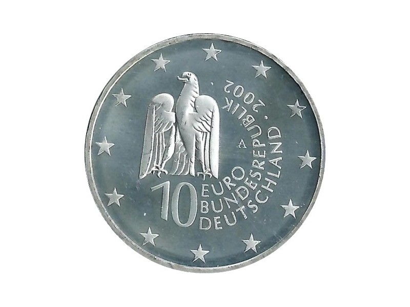 ALLEMAGNE- 10 Euros musée de Berlin 2002