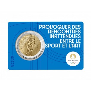 2 Euros FRANCE 2022 - Jeux Olympique de Paris 2024 2