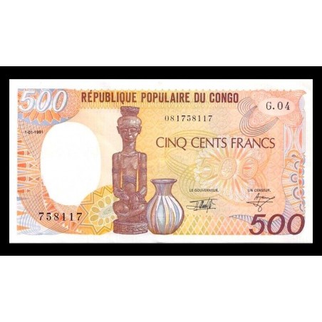 Congo 5000 Francs 1991 P-8d