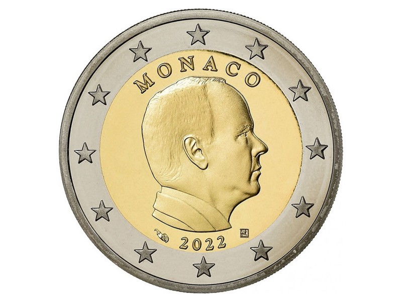 81311- 2 Euros MONACO 2022 - Prince Albert 1er